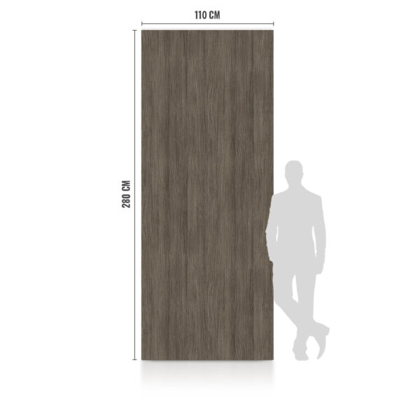 WPC Płyta Węglowa Dark Wood Mat 280x110