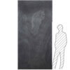 Кам'яний шпон Black Slate 122x305x0,2 см