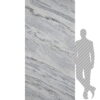 5845 Кам'яний шпон Artic Storm 122x280x0,2 см