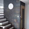 Кам'яний шпон Black Slate Gold 122x61x0,2 см