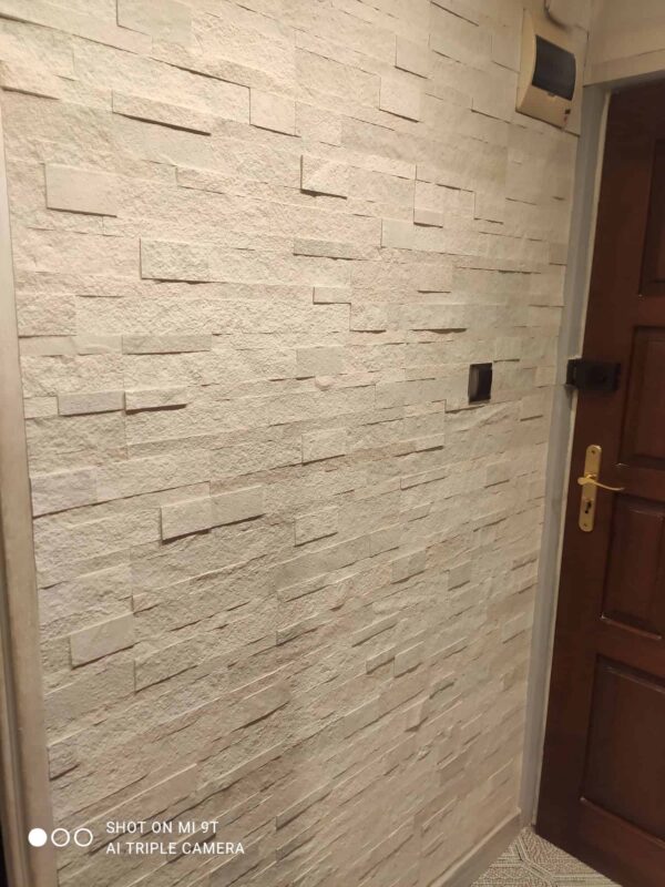 Самоклеюча панель White Quartz 60 x 15 см