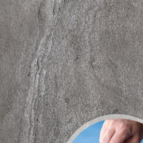 Кам'яний шпон Silver Grey 30x60x0,2 см Самоклеючий