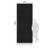 WPC Плита Вуглецева WPC BLACK WOOD 280x112 см