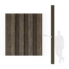 Ламелі Dark Wood 300x15,3x2,4 см