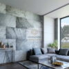 8059 Кам'яний шпон Silver Grey 122x61x0,2 см Прозорий