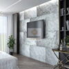 8060 Кам'яний шпон Silver Grey 122x61x0,2 см Прозорий
