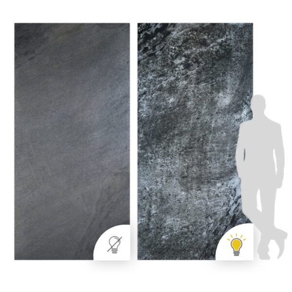 Кам'яний шпон Silver Grey 244x122x0,2 см Прозорий
