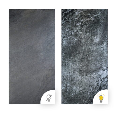 Кам'яний шпон Silver Grey 122x61x0,2 см Прозорий