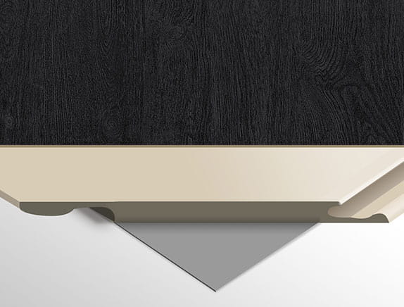 8606 WPC Плита Вуглецева BLACK WOOD 280x112 см FastClick