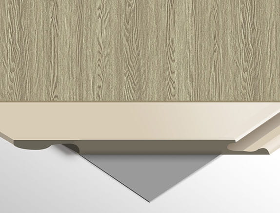 WPC Плита Вуглецева Gray Wood 280x112 см FastClick