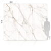 SPC Вуглецева плита Gold Vein Полірована 280x112x0,5 см