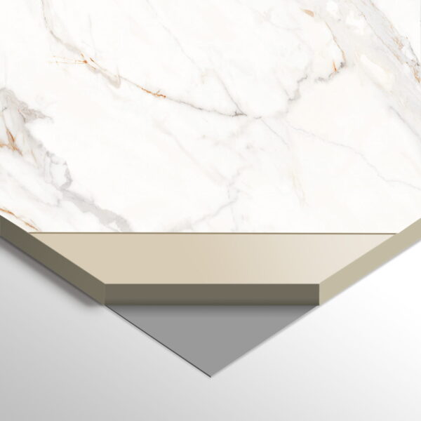 SPC Вуглецева плита Gold Vein Полірована 280x112x0,5 см
