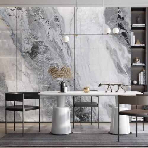 SPC Вуглецева плита Sea Foam Полірована 280x112x0,5 см