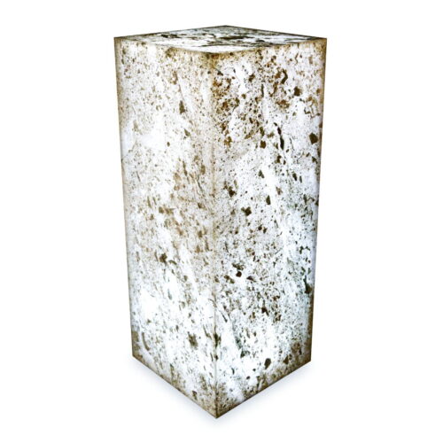 Lampa Silver Grey 30x30x80 cm
