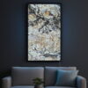 Obraz z Forniru Kamiennego Burning Forest 120x60 cm